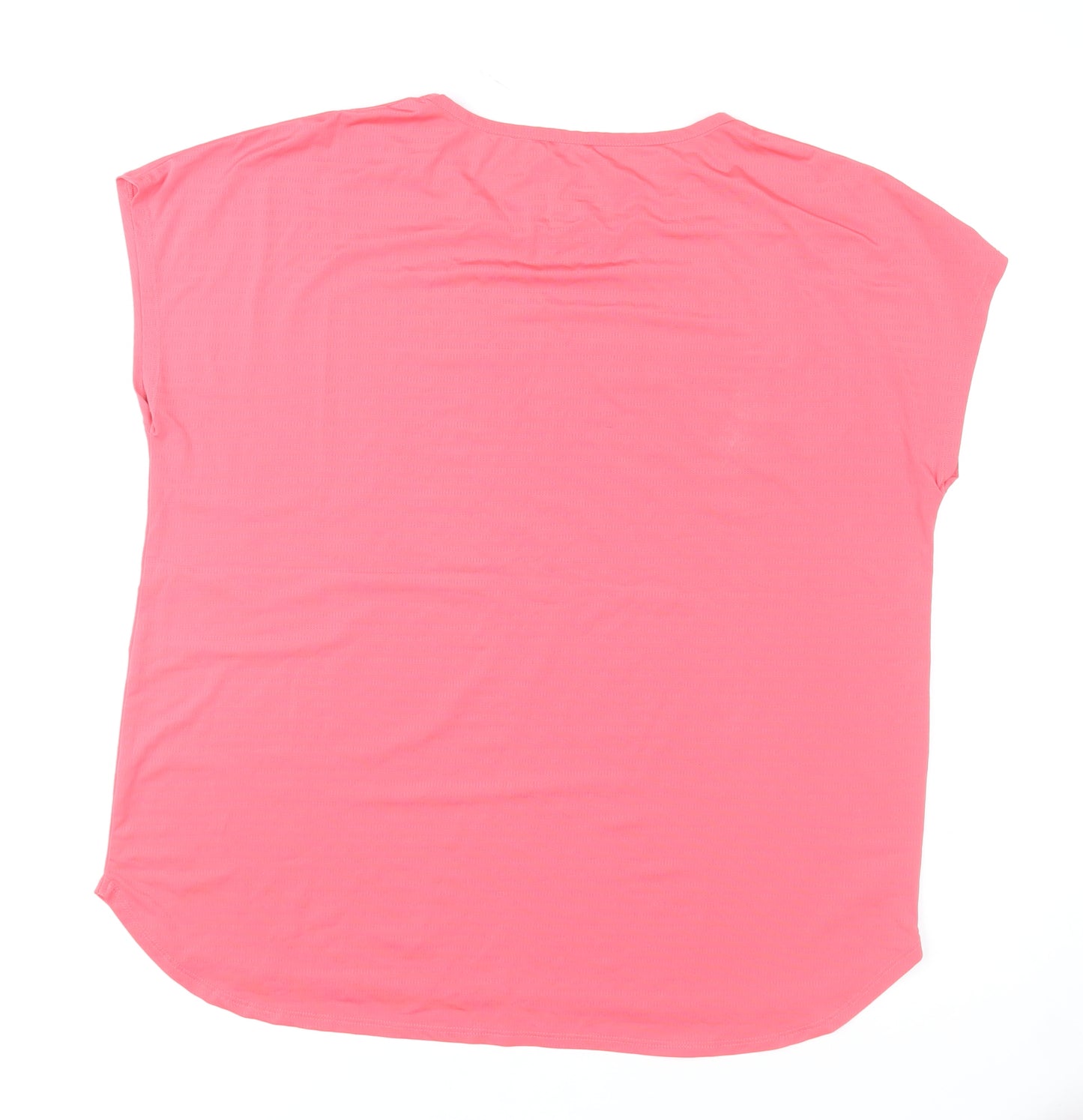 Dunnes Stores Womens Pink Size 14 Regular Fit Active T-Shirt