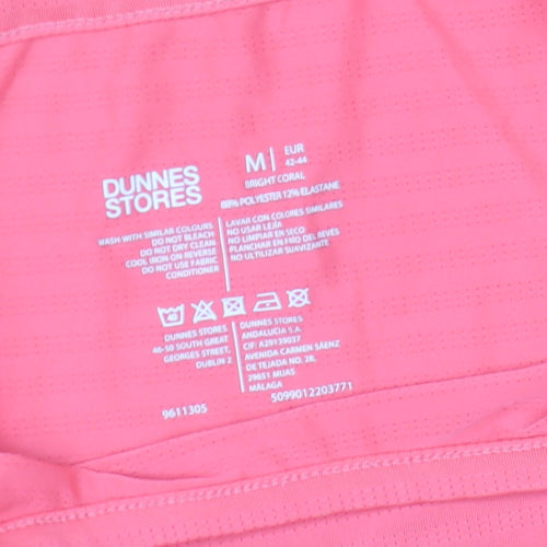 Dunnes Stores Womens Pink Size 14 Regular Fit Active T-Shirt