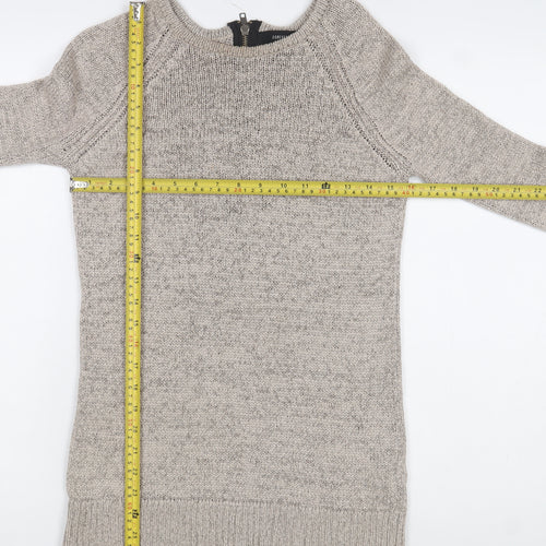 Forever 21 Women’s Beige Knit Pullover Jumper Small