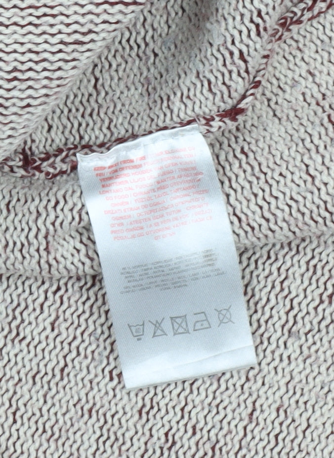 Tokyo Laundry Men's Red Knit Crew Neck Jumper Size M