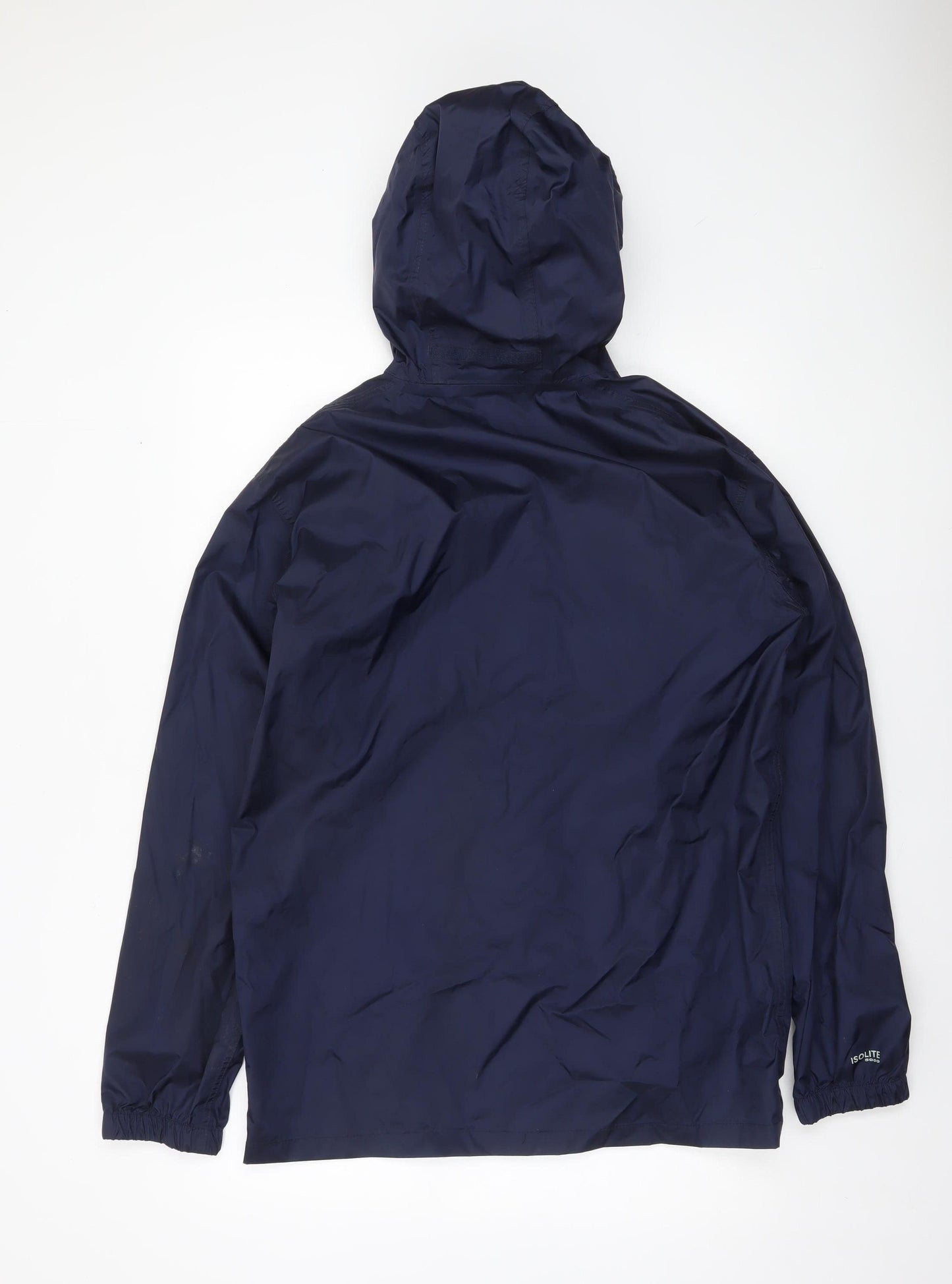 Regatta Men's Blue Waterproof Hooded Rain Jacket Size M