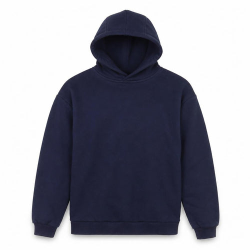 Harry Potter Boys Navy Hoodie 13-14 Years Pullover Graphic Print Cotton Blend
