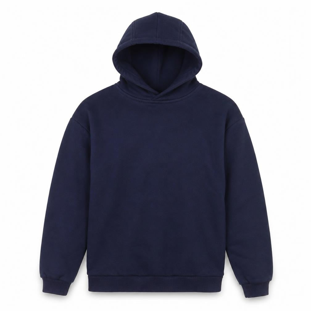 Harry Potter Boys Navy Hoodie 13-14 Years Pullover Graphic Print Cotton Blend