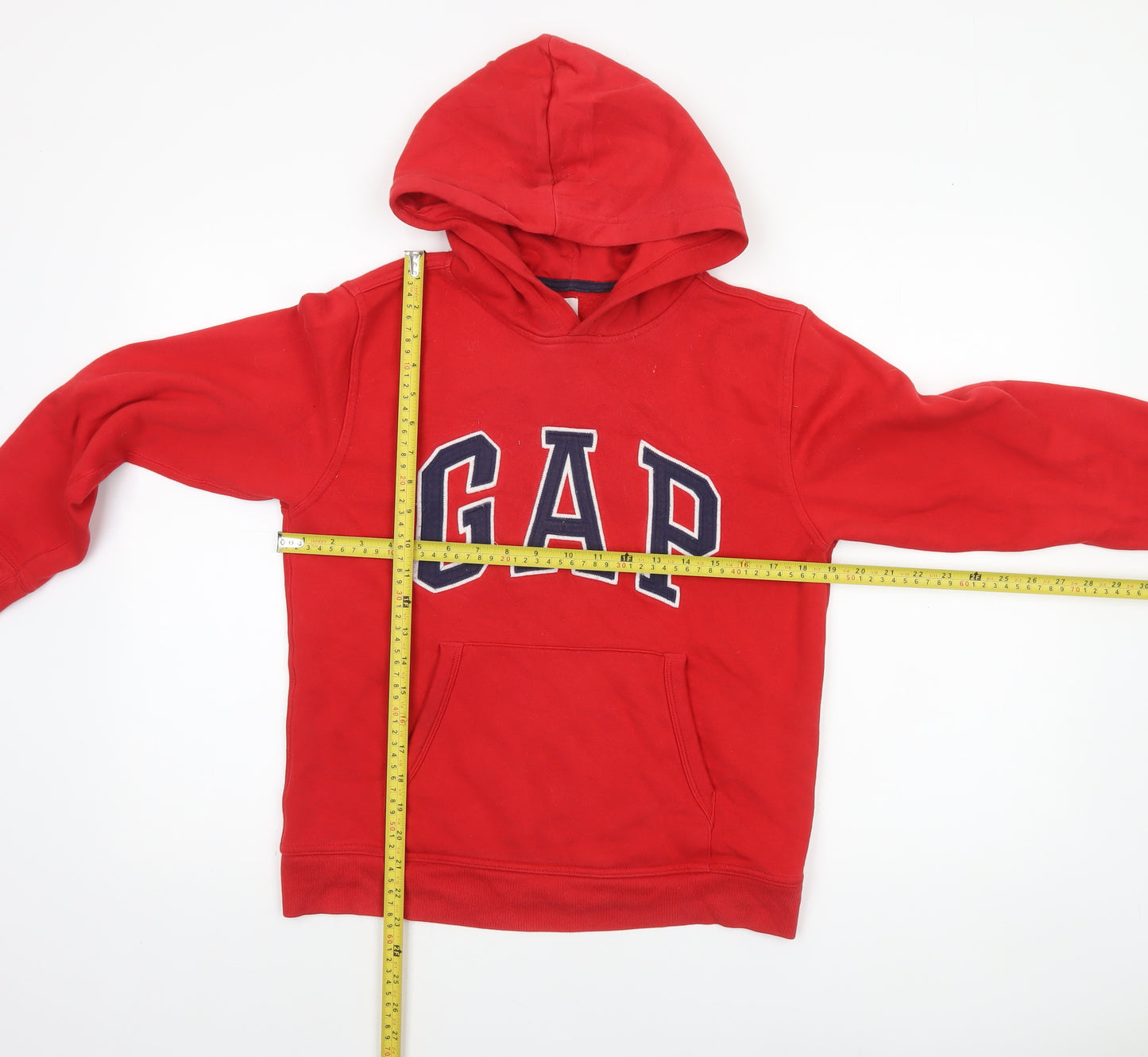 GAP Kids Boys Red XL (12-13 Years) Pullover Hoodie Sweatshirt