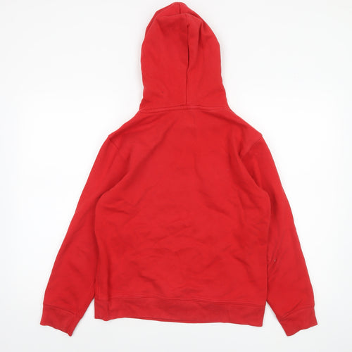 GAP Kids Boys Red XL (12-13 Years) Pullover Hoodie Sweatshirt