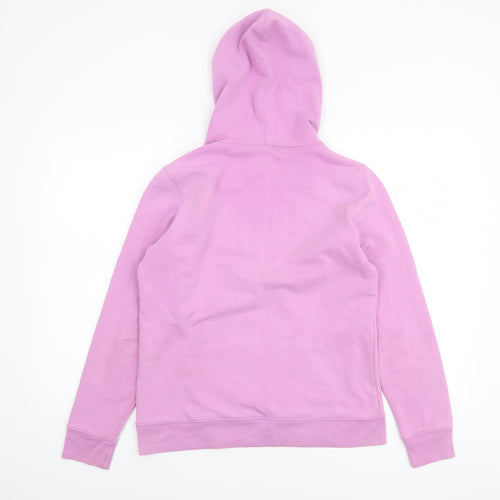 GAP Women Pink Pullover Hoodie Small Cotton Blend Casual