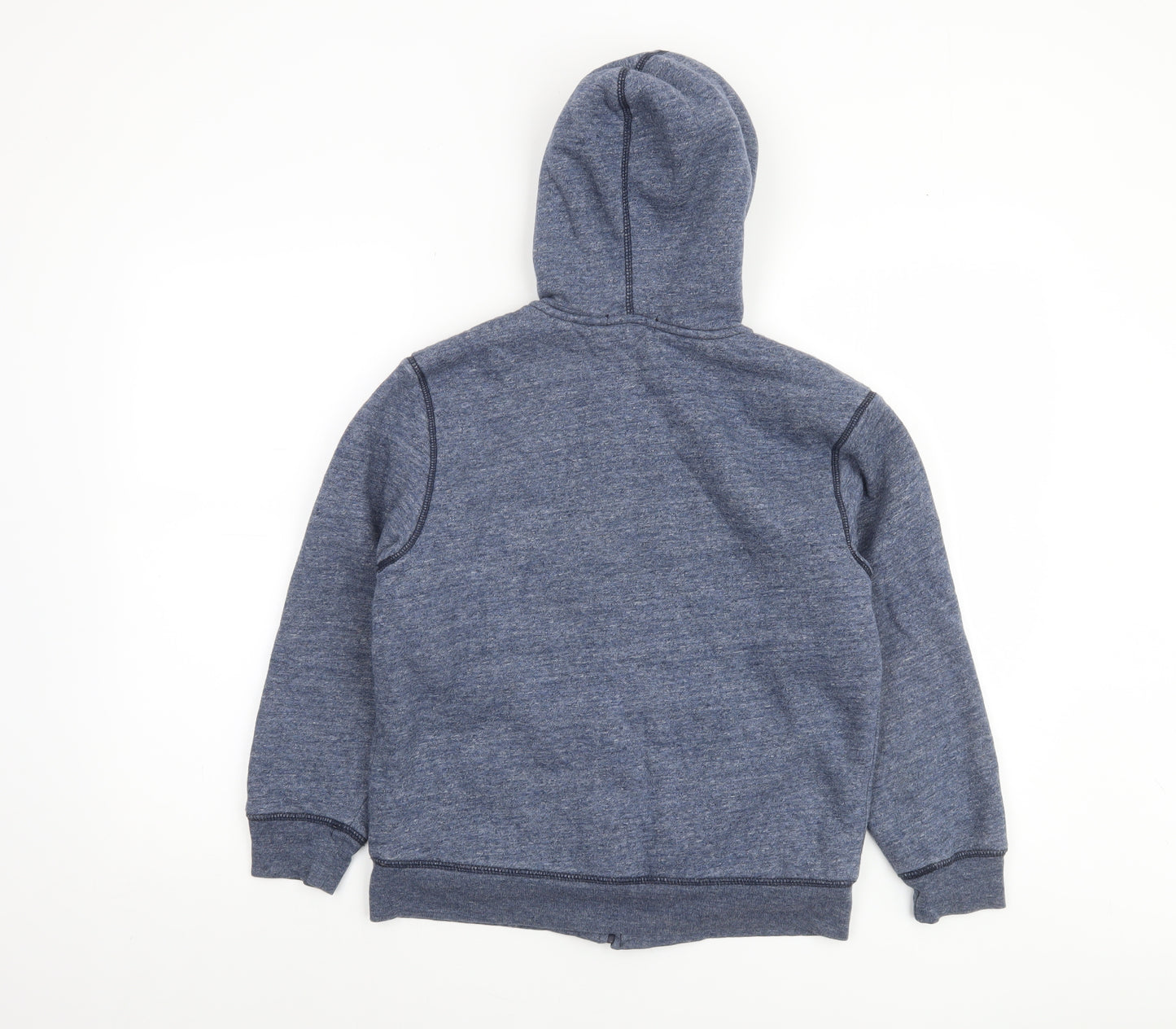 GAP Boys Blue Full Zip Hooded Sweatshirt 10-11 Years Sherpa Lined