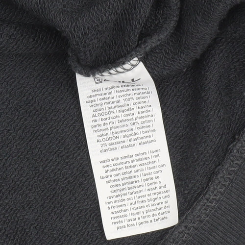 O'Neill Boys Black Cotton Crew Neck Pullover Sweatshirt Size 12 Years