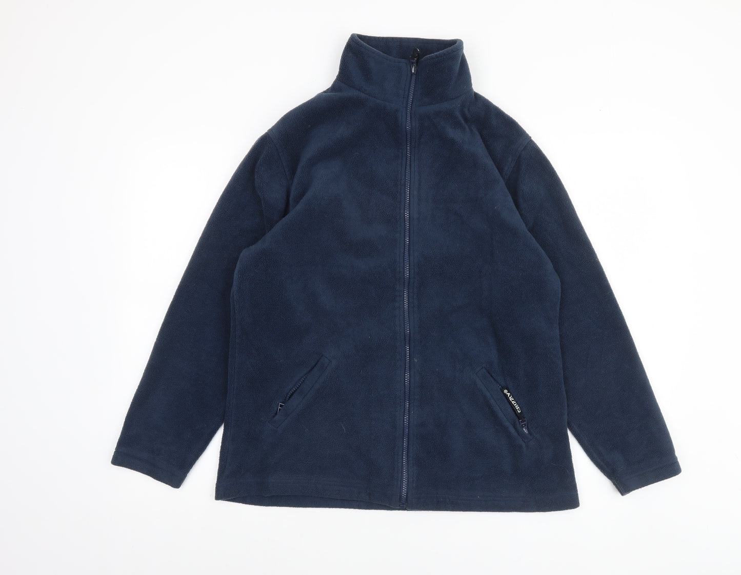 Grizzly Women's Blue Full Zip Fleece Jacket Size M
