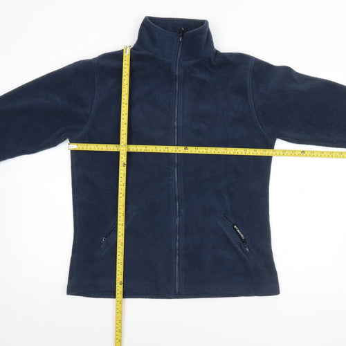 Grizzly Women's Blue Full Zip Fleece Jacket Size M