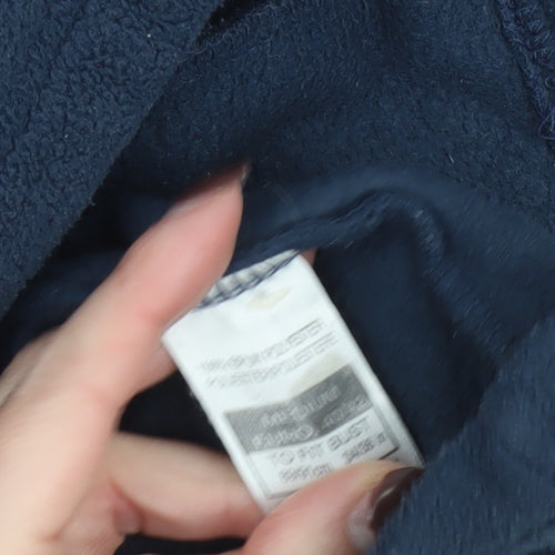 Grizzly Women's Blue Full Zip Fleece Jacket Size M