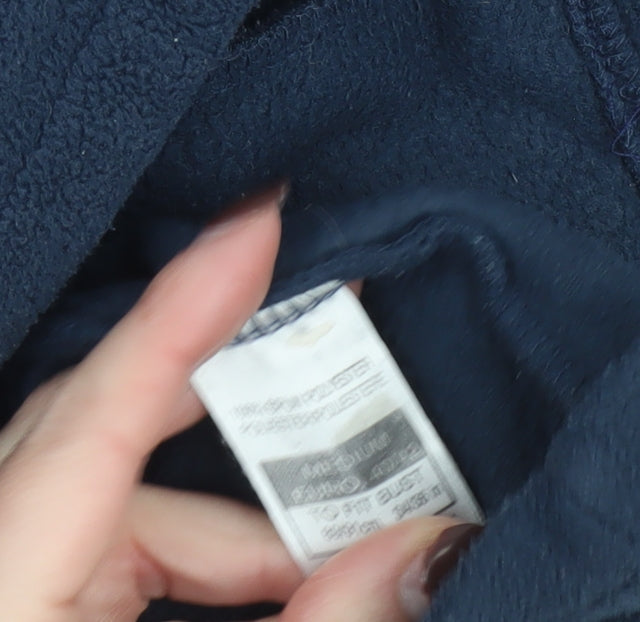 Grizzly Women's Blue Full Zip Fleece Jacket Size M