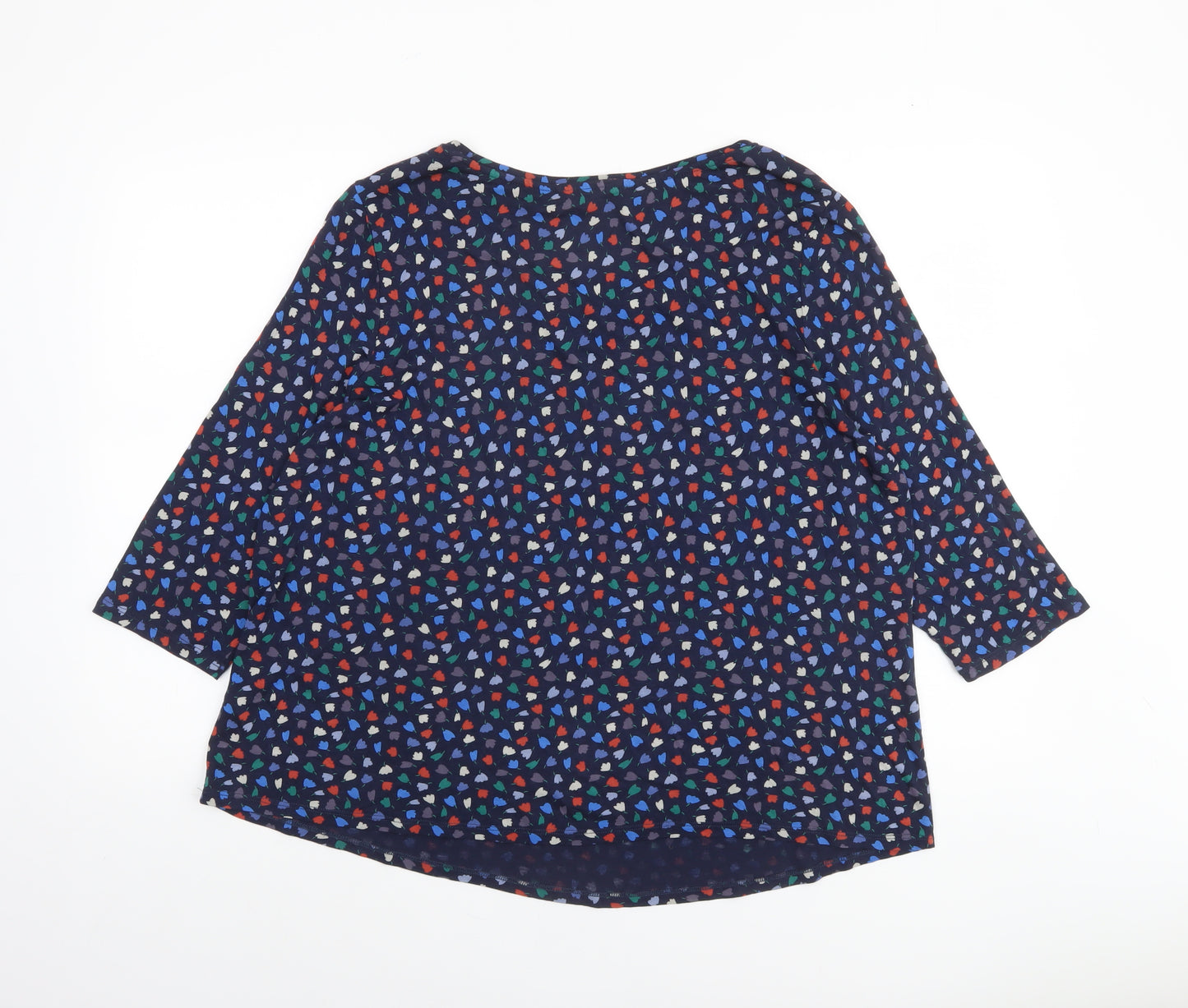 Seasalt Cornwall Women’s Blue Floral Tunic Blouse Size 18