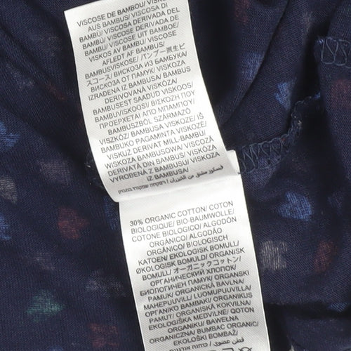 Seasalt Cornwall Women’s Blue Floral Tunic Blouse Size 18