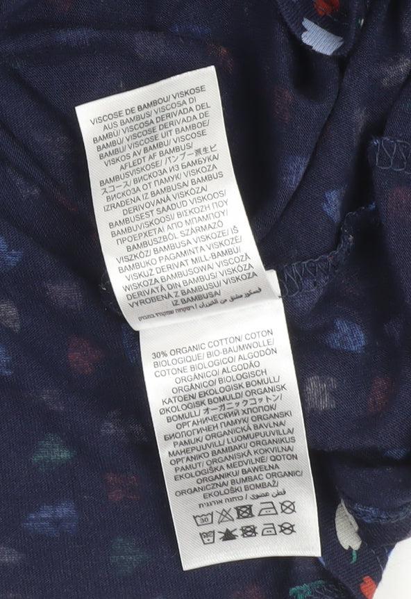 Seasalt Cornwall Women’s Blue Floral Tunic Blouse Size 18