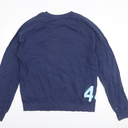 Puma Men's Blue XL Crew Neck Pullover Sweatshirt Sports Cotton