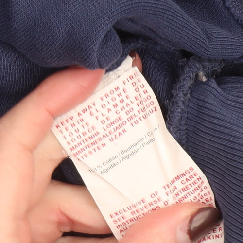 Puma Men's Blue XL Crew Neck Pullover Sweatshirt Sports Cotton