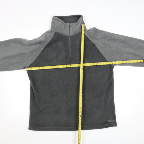 Peter Storm Men's Grey Fleece Half Zip Jacket Size M Regular Fit