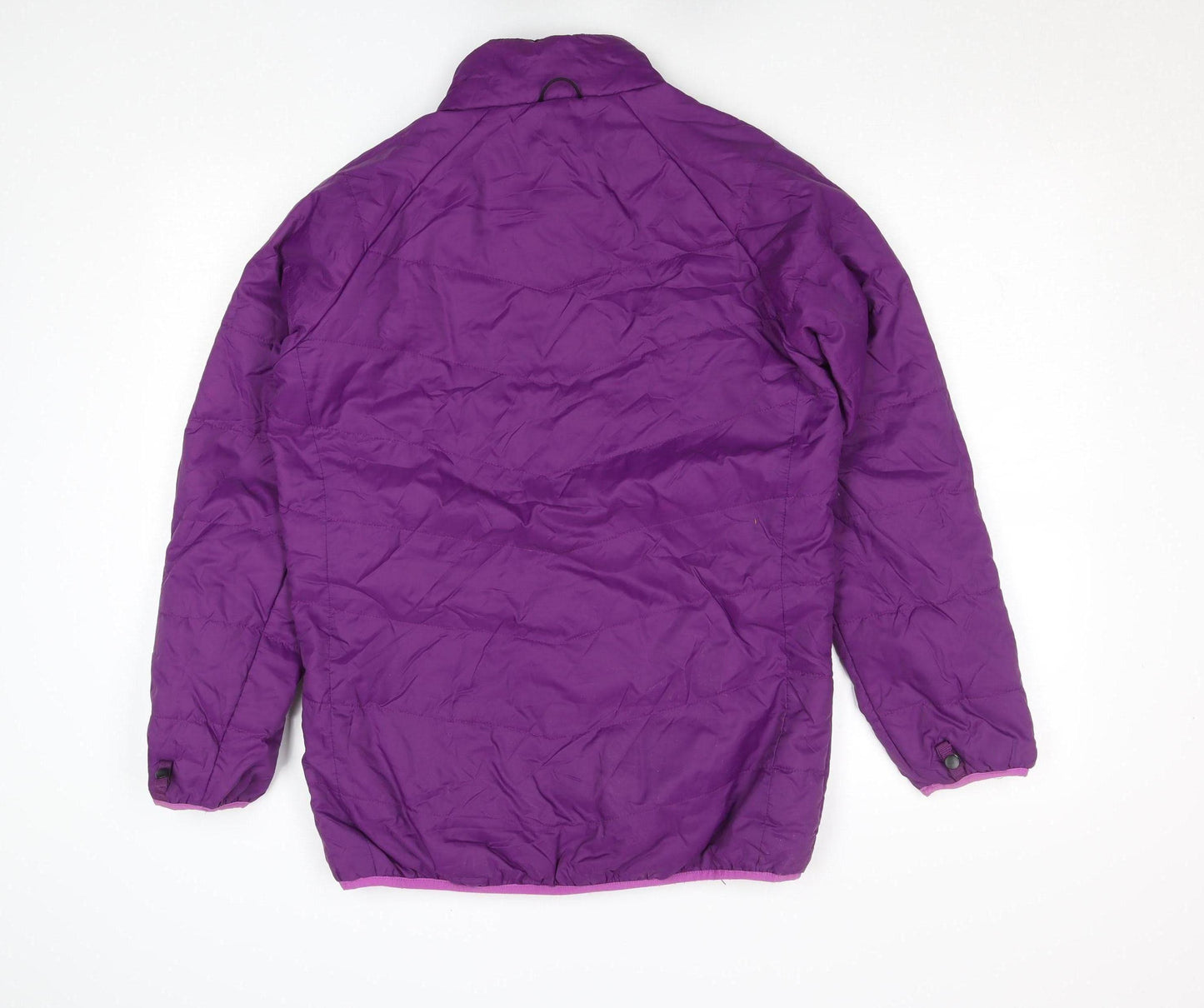 Crane Men’s Purple Lightweight Puffer Jacket Size M Full Zip