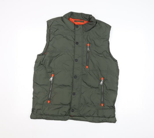Orvis Men’s Green Padded Bodywarmer Waistcoat Size M Outdoor Hiking Vest