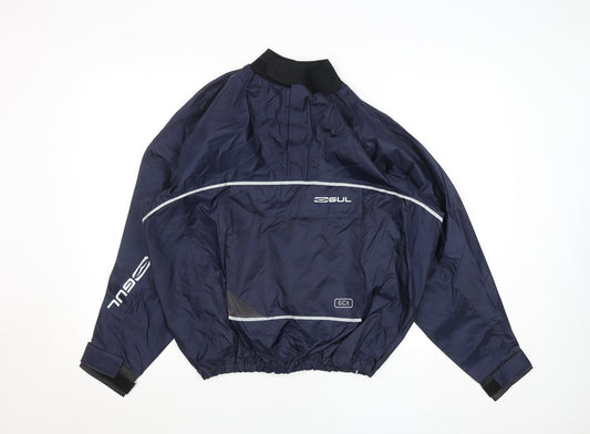 GUL Men's Blue Waterproof GCX Windbreaker Jacket Size S