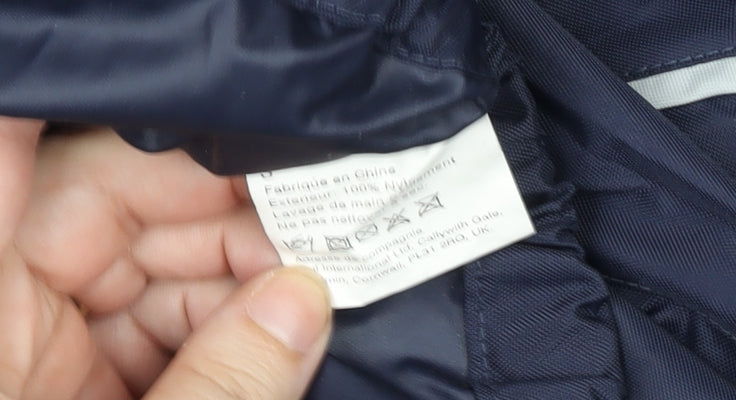 GUL Men's Blue Waterproof GCX Windbreaker Jacket Size S