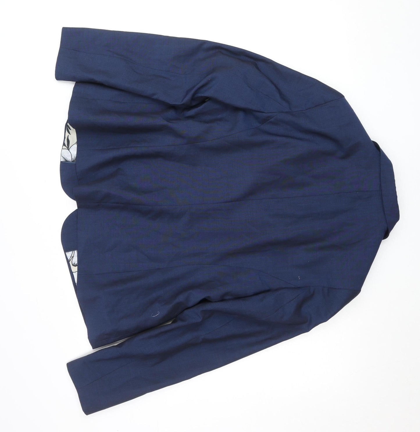 Next Tailoring Women's Blue Regular Fit Blazer Jacket Size 16