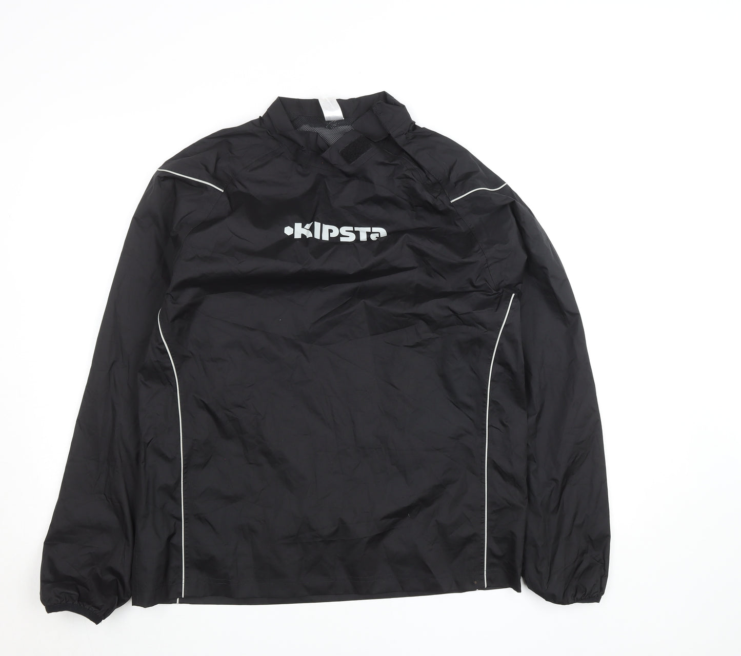 Decathlon Kipsta Men's Black M Windbreaker Jacket Sports Lightweight