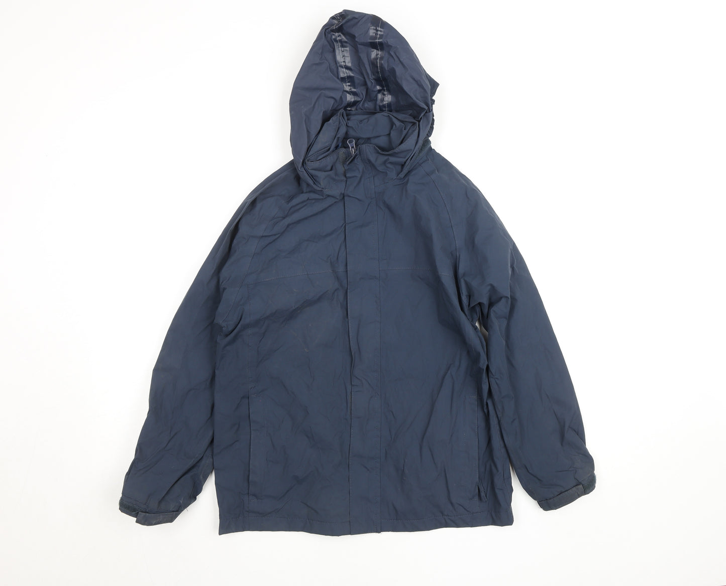 Regatta Boys Blue Waterproof Hooded Rain Coat Jacket Age 12 EUR 152