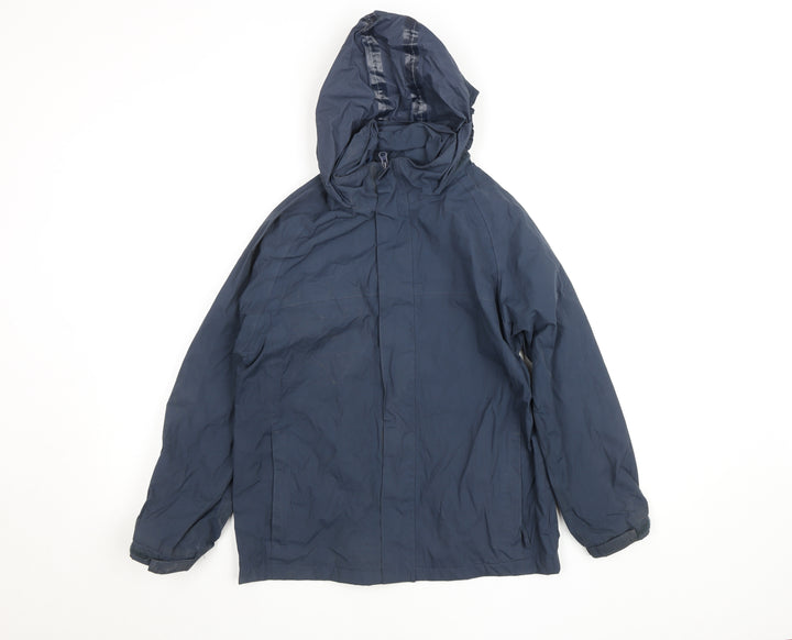 Regatta Boys Blue Waterproof Hooded Rain Coat Jacket Age 12 EUR 152