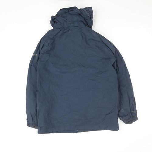 Regatta Boys Blue Waterproof Hooded Rain Coat Jacket Age 12 EUR 152