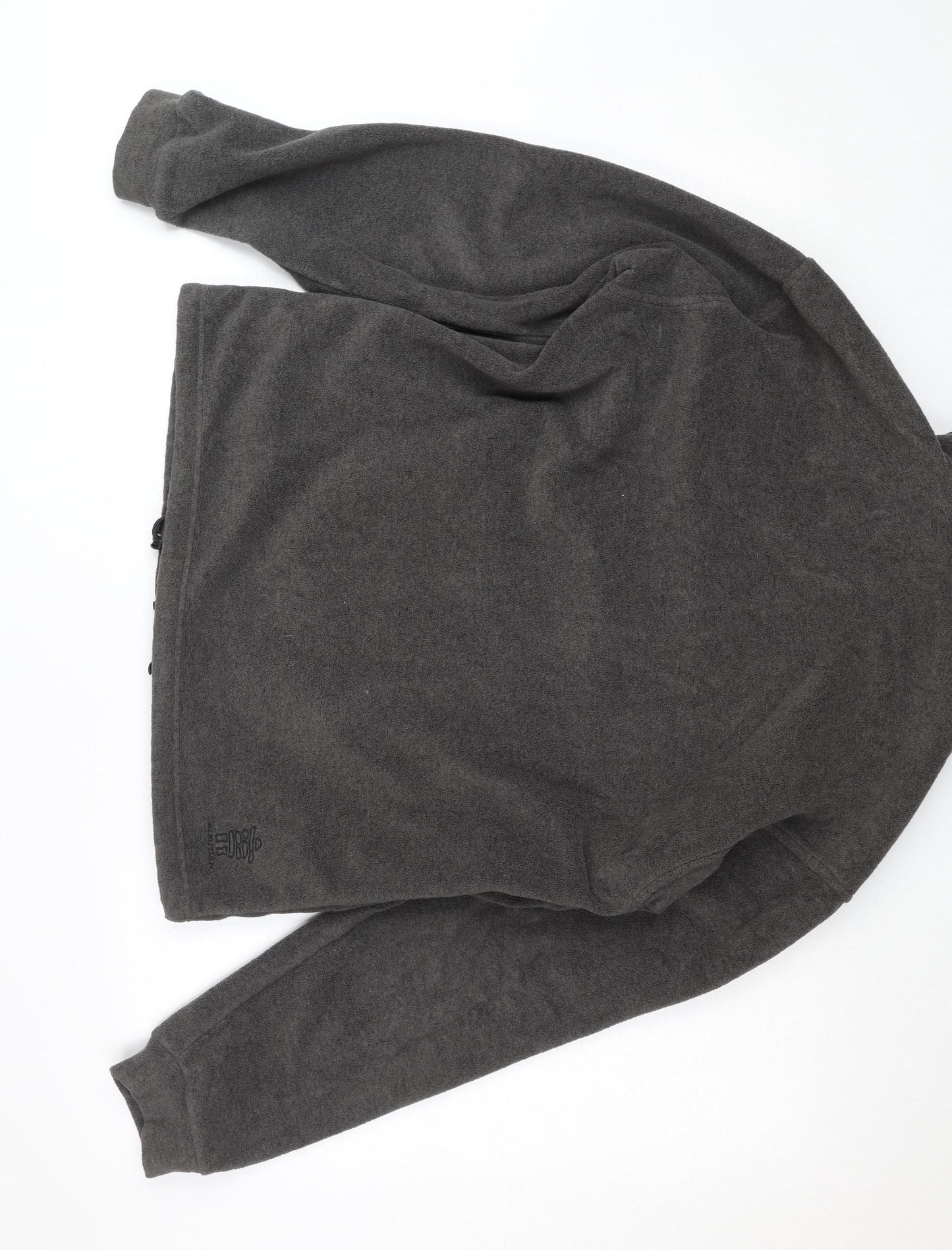 Lowe Alpine Men's Grey Fleece Full Zip Outdoor Jacket Size M