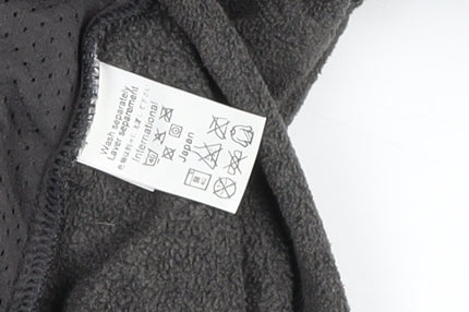 Lowe Alpine Men's Grey Fleece Full Zip Outdoor Jacket Size M