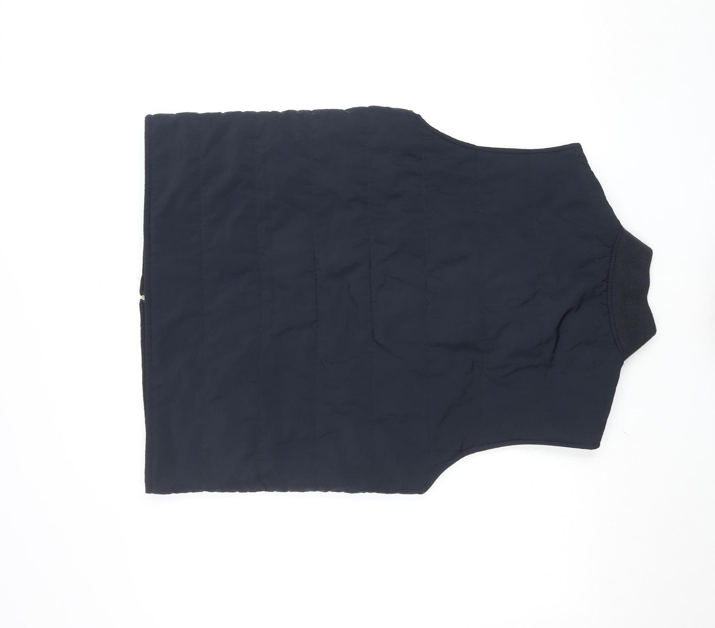 Next Men's Blue Padded Bodywarmer Waistcoat M Polyester Casual