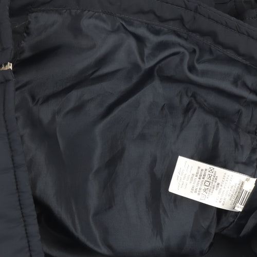 Next Men's Blue Padded Bodywarmer Waistcoat M Polyester Casual