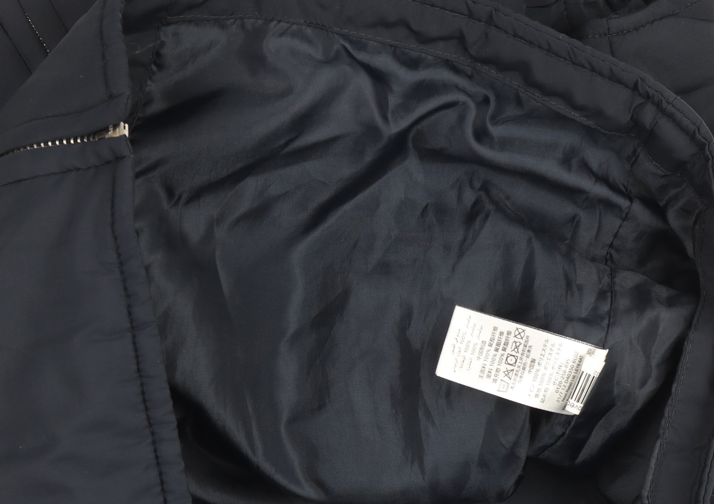 Next Men's Blue Padded Bodywarmer Waistcoat M Polyester Casual