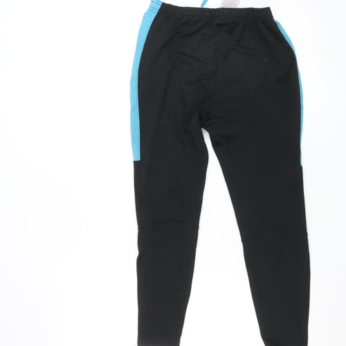Nike Women's Black Dri-Fit Tapered Track Pants M