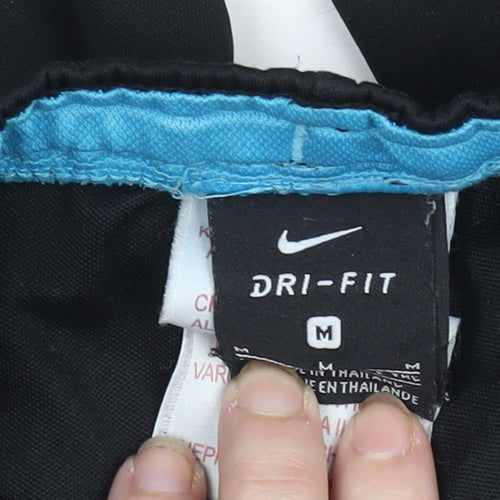 Nike Women's Black Dri-Fit Tapered Track Pants M