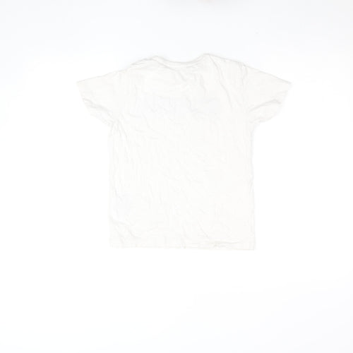 Diesel Boys White Short Sleeve Logo T-Shirt 8-9 Years