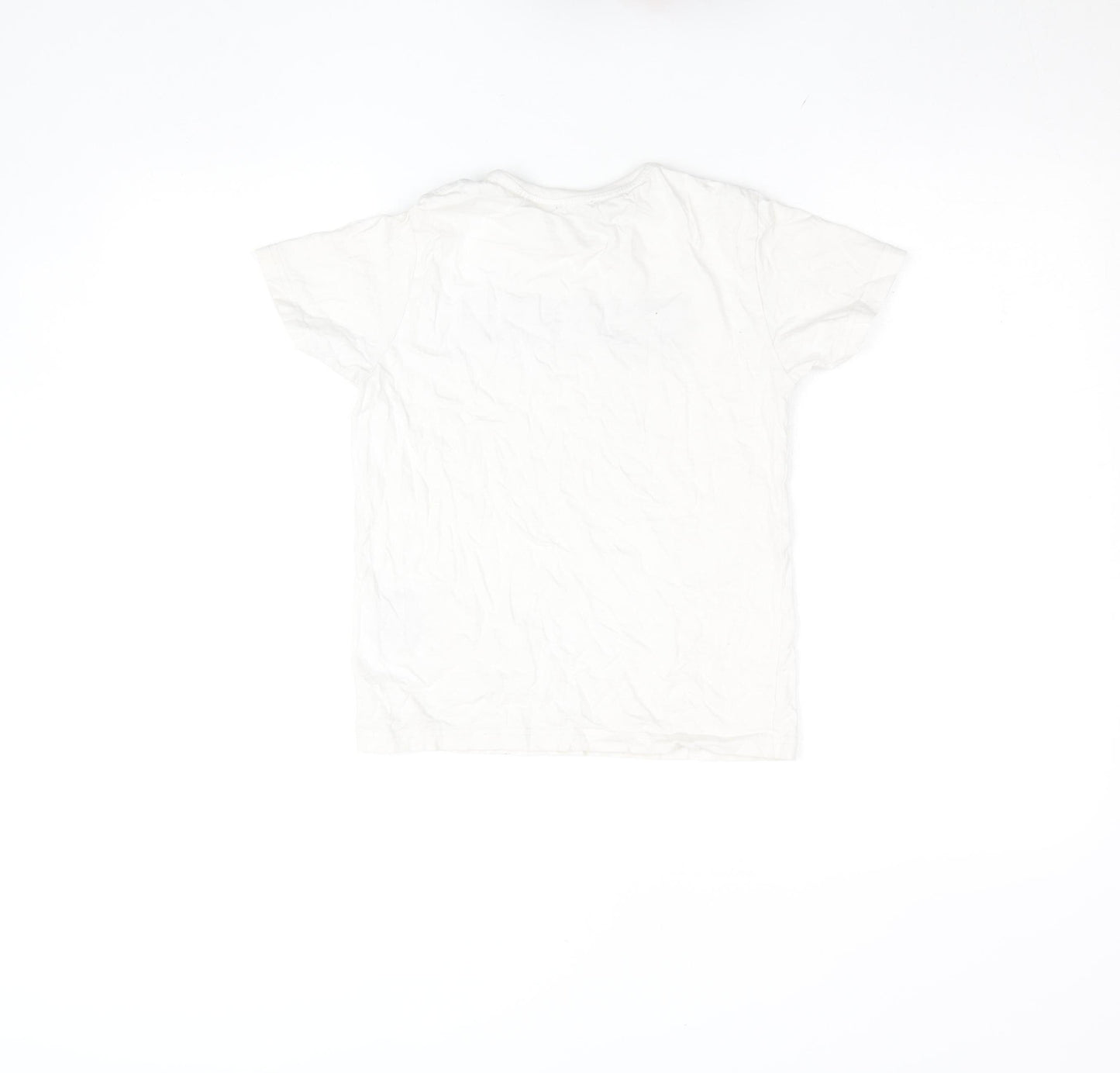 Diesel Boys White Short Sleeve Logo T-Shirt 8-9 Years