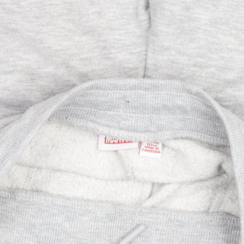 Marvel Boys Grey Sweat Shorts 12-13 Years Superhero Print Drawstring