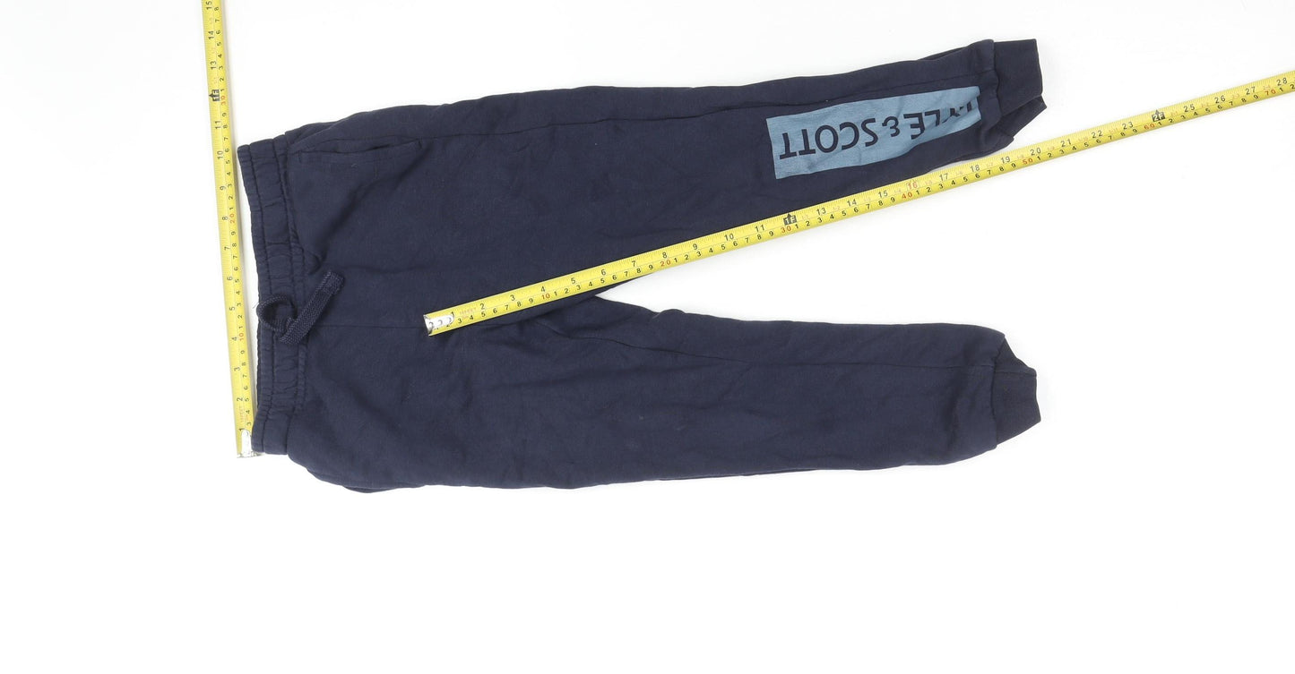 Lyle & Scott Boys Blue 5 Years Jogger Activewear Trousers