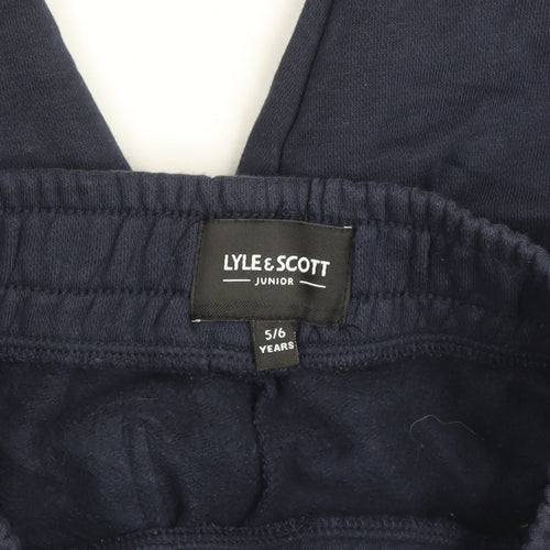 Lyle & Scott Boys Blue 5 Years Jogger Activewear Trousers