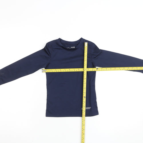 St Bernard Boys Blue Long Sleeve Athletic Top 4-5 Years Quick Dry