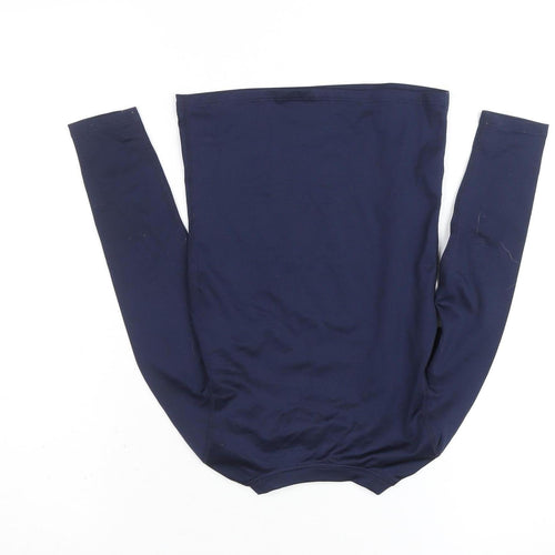 St Bernard Boys Blue Long Sleeve Athletic Top 4-5 Years Quick Dry