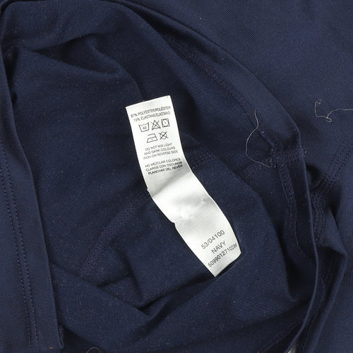 St Bernard Boys Blue Long Sleeve Athletic Top 4-5 Years Quick Dry
