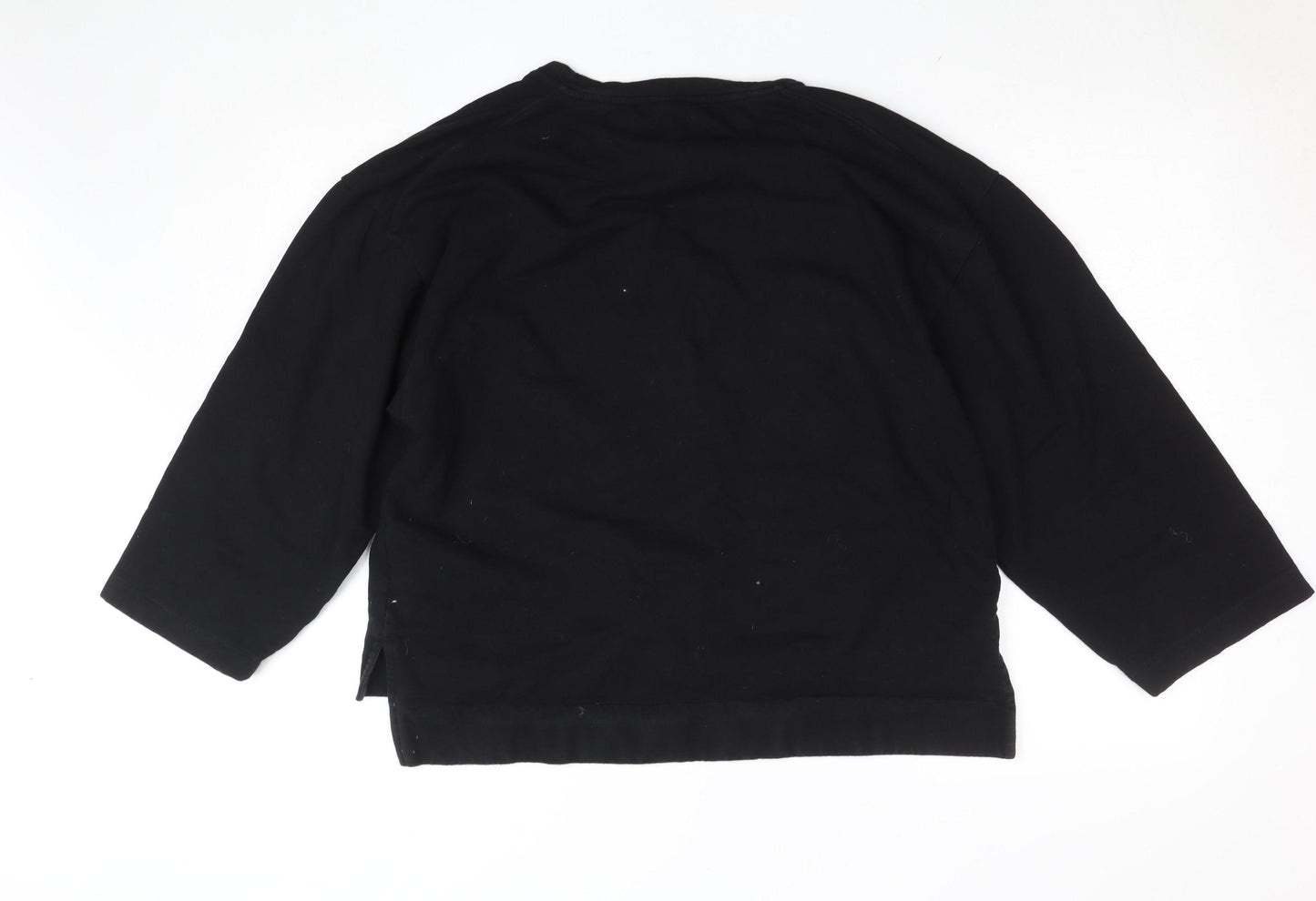 Patternity x John Lewis Black Cotton Blend Women's L Sweatshirt