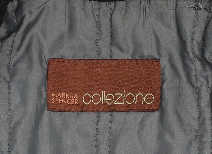 Marks & Spencer Collezione Men's Black Medium Water Repellent Jacket