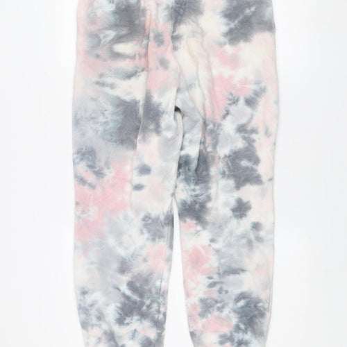 Ellesse Women’s Multicoloured Tie Dye Jogger Trousers UK 10 Cotton