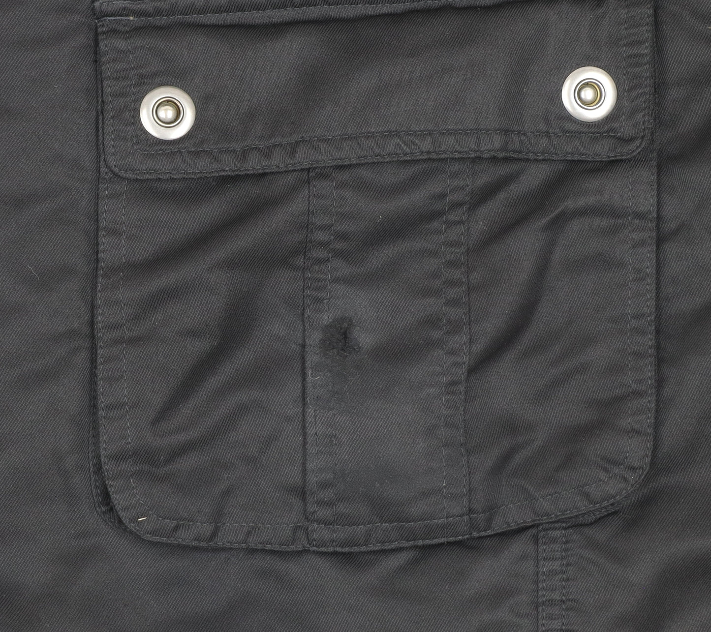 Next Women's Black Parka Coat Size 18 Faux Fur Hooded Winter Jacket